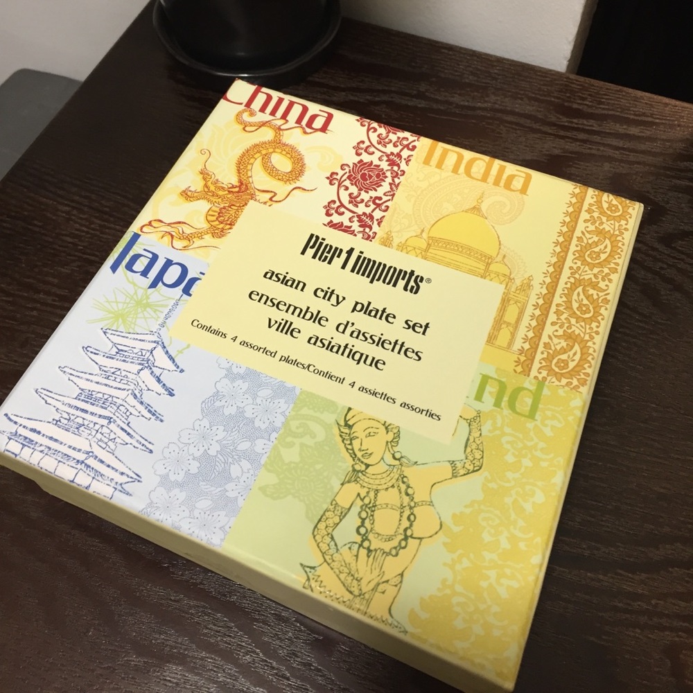 Asian inspired Entertainment Plates